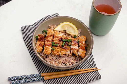 Fitbit Healthy Recipe: Baked Gluten-Free Chicken Katsu